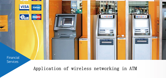 Application of wireless networking in ATM